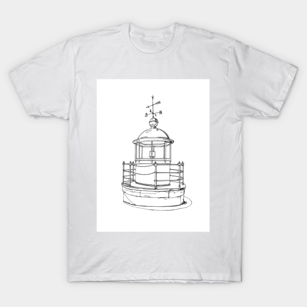 Nazare Lighthouse T-Shirt by valery in the gallery